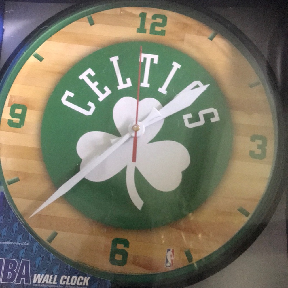 NBA Wall Clock Celtics